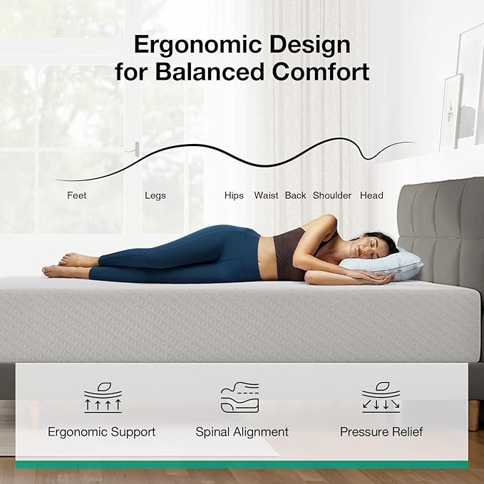 Novilla Full Mattress, 12 Inch Full Memory Foam Mattress for Pressure Relief & Comfort Sleep, Removable Washable Cover,CertiPUR-US Certified, Plush