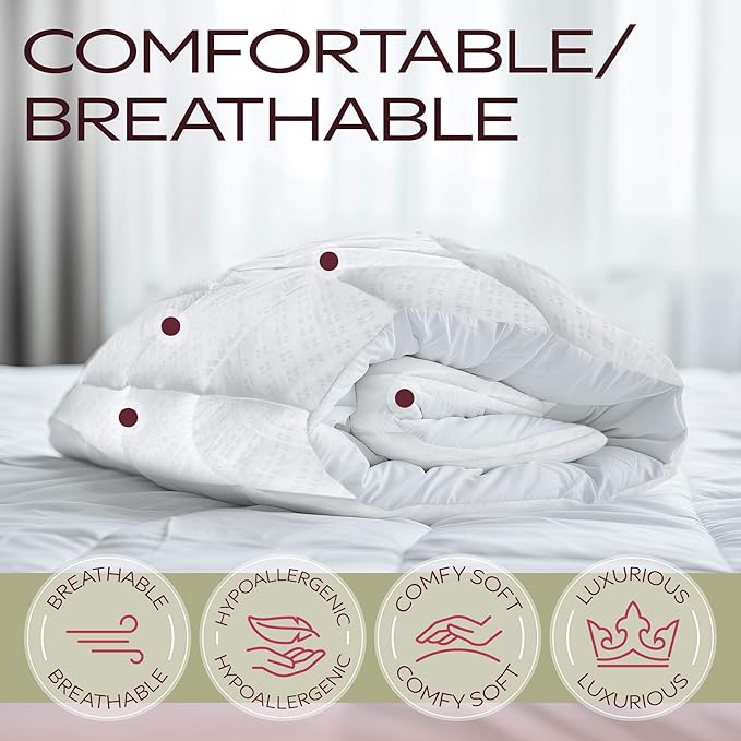 MAXI Cot Size (33 X 75) Mattress Pad - Luxurious Cotton Sateen Mattress Protector - Soft, Comfortable, & Breatheable Mattress Cover - Mattress Pad Protects Mattress from Dust, Dirt, Spills, & Stains