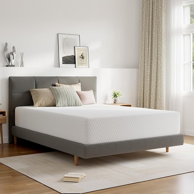 Novilla King Mattress, 12 Inch King Memory Foam Mattress for Pressure Relief & Comfort Sleep, Removable Washable Cover,CertiPUR-US Certified Plush