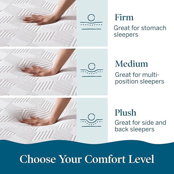 Lucid 10 Inch Memory Foam Mattress - Medium Feel - Infused with Refreshing Bamboo Charcoal and Cooling Gel - Bed in a Box - Temperature Regulating - Pressure Relief - Breathable - Twin Size