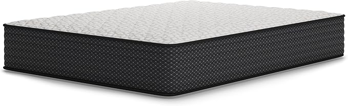 Signature Design by Ashley Limited Edition Firm 12 Inch Hybrid Mattress with Gel Memory Foam and Edge Support for Cool Sleep and Pressure Relief, California King, Fiberglass Free, Mattress In A Box