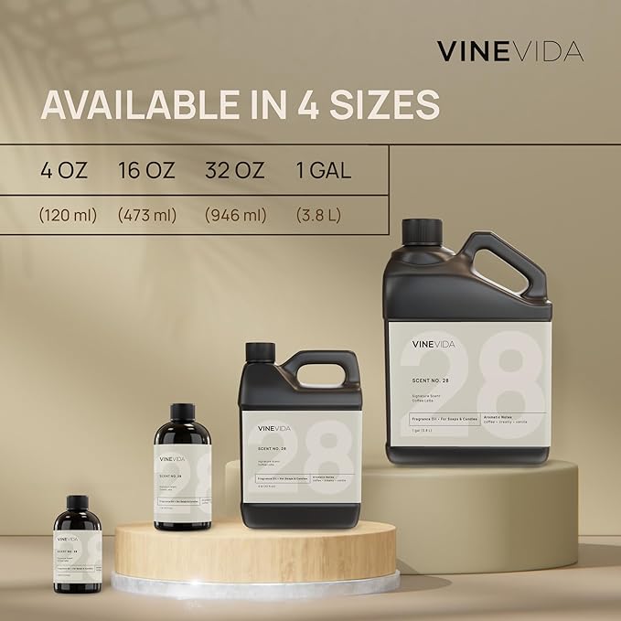 VINEVIDA [16 Fl Oz] Cashmere Fragrance Oil for Cold Air Diffusers, Essential Oils for Diffuser Oil Refill & Air Freshener Room Spray
