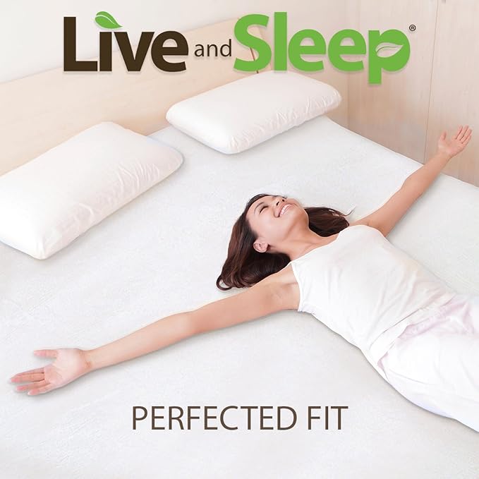 Live and Sleep Classic 12 Inch Medium Firm Memory Foam Mattress - Twin Extra-Long Bed in a Box with Firm Body Support, CertiPUR Certified - Twin XL Size