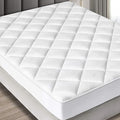 MAXI Cot Size (33 X 75) Mattress Pad - Luxurious Cotton Sateen Mattress Protector - Soft, Comfortable, & Breatheable Mattress Cover - Mattress Pad Protects Mattress from Dust, Dirt, Spills, & Stains