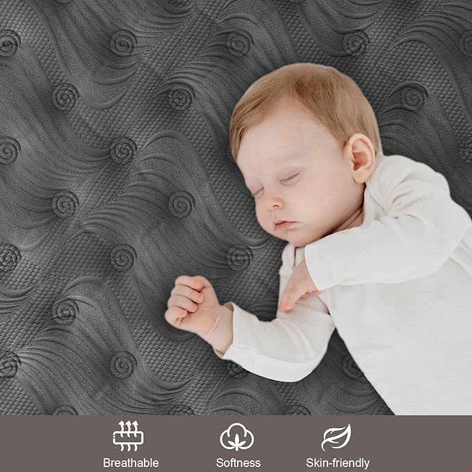 Full Mattress, 14 Inch Hybrid Mattresses Black with Gel Memory Foam and Individually Pocket Innerspring Euro Top Medium Firm for Motion Isolation, Edge Support, 100 Night Trial