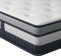 Vesgantti King Mattress 12 Inch Innerspring Multilayer Hybrid King Size Mattress - Ergonomic Design with Memory Foam and Pocket Spring Mattresses King Size - Box Top Series Medium Firm Feel