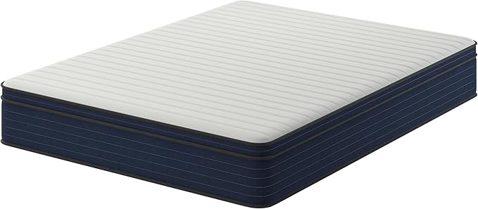 NapQueen King Size, 12 Inch New Victoria Hybrid Cooling Gel Infused Pocket Spring and Memory Foam Mattress, Bed in a Box, CertiPUR-US Certified