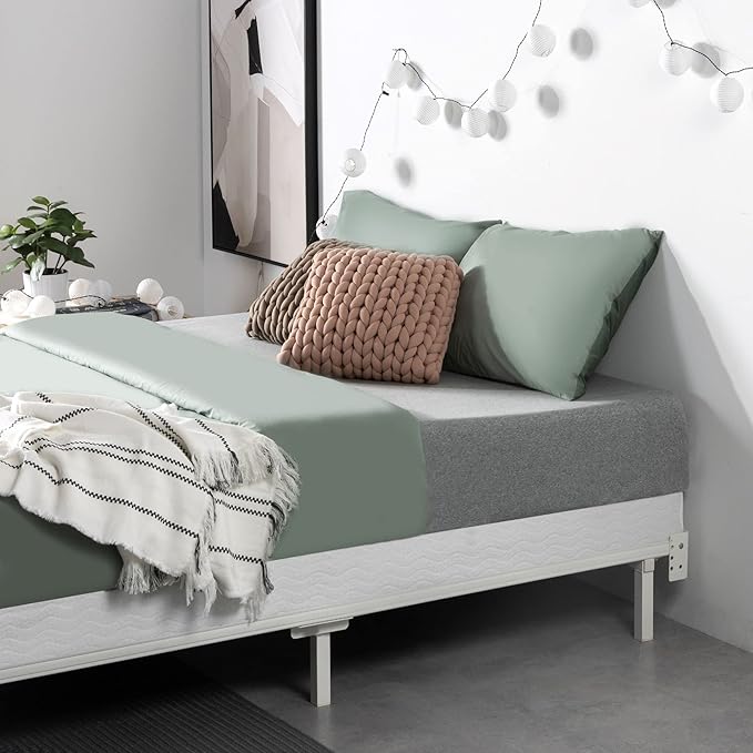 ZINUS 5 Inch Full Metal Smart Box Spring with Quick Assembly, Mattress Foundation, Strong Metal Frame, Easy Assembly