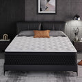 ELEMUSE Cal King Mattress, 10 Inch Hybrid Memory Foam Mattress in a Box, Pressure Relieving Comfort, Individual Pocket Springs for Motion Isolation, Medium Firm, CertiPUR-US Certified, Fiberglass Free