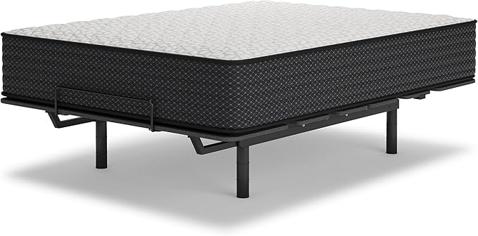 Signature Design by Ashley Limited Edition Firm 12 Inch Hybrid Mattress with Gel Memory Foam and Edge Support for Cool Sleep and Pressure Relief, King, Fiberglass Free, Mattress In A Box