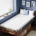 ELEMUSE 4 Inch Gel Memory Foam Mattress Topper Twin XL Size Pressure-Relieving Mattress Topper for Back Pain,Non-Slip Design with Removable & Washable Cover, CertiPUR-US