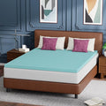 FDW | 8" Queen Mattress + 2" Cooling Mattress Topper | Gel Memory Foam | Medium Firm Feel | White | with Washable Cover for Cool Sleep and Pressure Relief | Bed in a Box, CertiPUR-US Certified