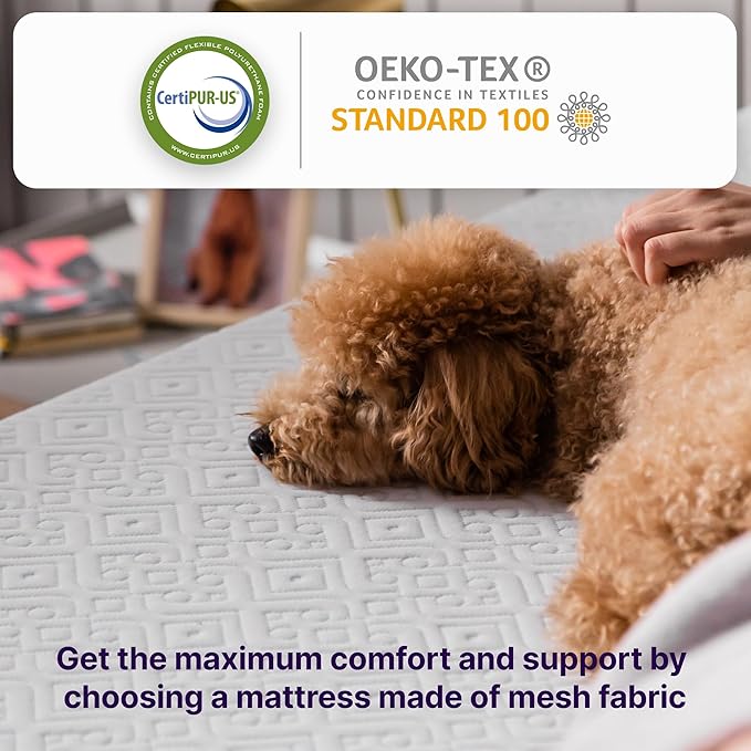 NapQueen Twin Mattress, 12 Inch Elizabeth Cooling Gel Memory Foam Mattress, Twin Bed Mattress in a Box, CertiPUR-US Certified, Medium Firm, Breathable Soft Fabric Cover