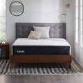 LUCID 12 Inch Memory Foam Mattress - Medium Firm Feel - Infused with Refreshing Bamboo Charcoal and Cooling Gel - Bed in a Box - Temperature Regulating - Pressure Relief - Breathable - Twin Size