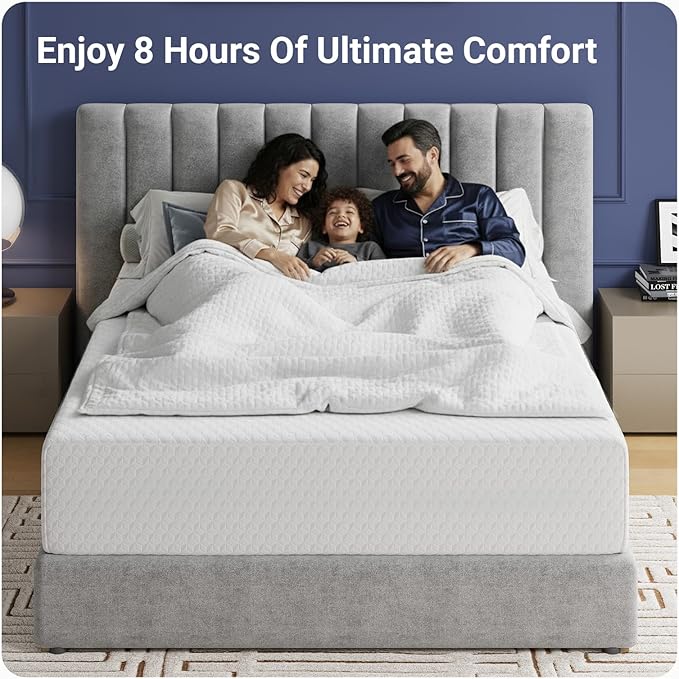 Avenco Twin Mattress 10 Inch, Memory Foam Twin Size Mattress in a Box for Comfort Sleep & Pressure Relief, CertiPUR-US Certified for Medium Firm Mattresses