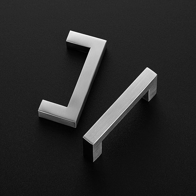 Ravinte 40 Pack 3 Inch Cabinet Pulls Brused Nickel Kitchen Cabinet Handles Square Kitchen Hardware for Cabinet