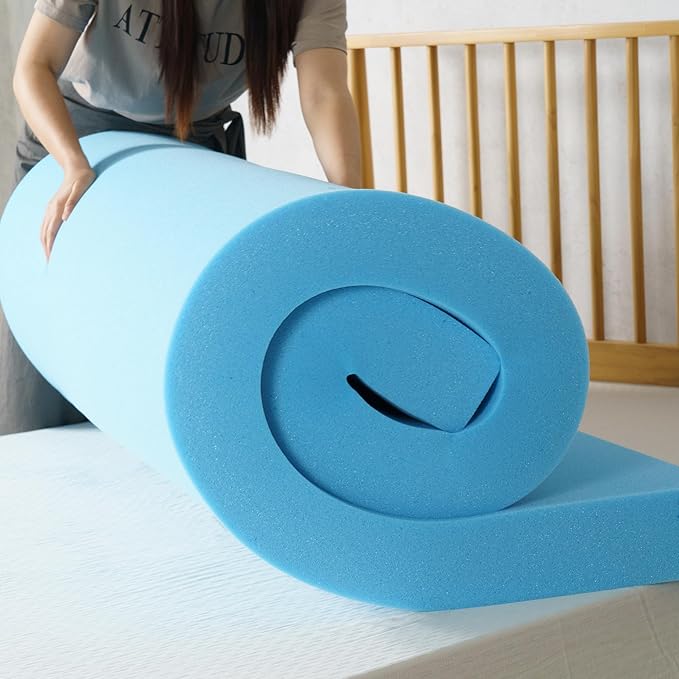 ZINUS 2 Inch Green Tea Cooling Gel Memory Foam Mattress Topper, Smaller, More Convenient WonderBox Packaging, Cooling Gel Foam, CertiPUR-US Certified, Twin XL