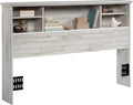 Sauder River Ranch Full-Queen Headboard, White Plank Finish