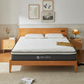 King Size Mattress, 12 Inch King Mattress in a Box, Memory Foam Hybrid Mattresses with Individual Pocket Spring for Motion Isolation & Silent Sleep, Pressure Relief, Medium Firm