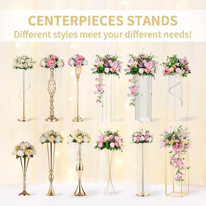 NUPTIO Flower Balls for Centerpieces Wedding: 10 Pcs 11.8 inch Diameter Artificial Flower Ball Arrangement Bouquet Centerpiece for Tables - White Fake Rose Flowers for Wedding Decor