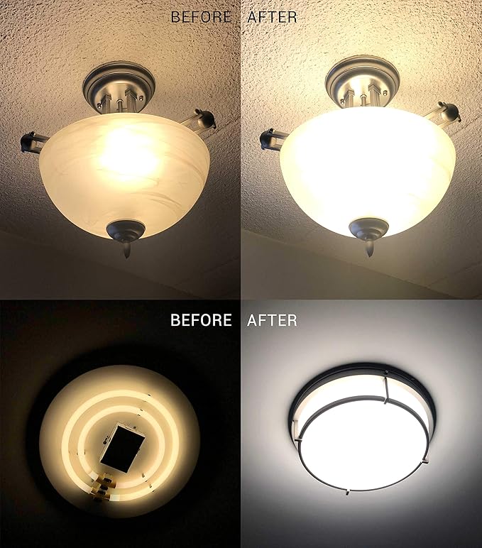 Legental 3" LED Light Engine - 4.04" Overall Size, 10W 850LM, 5000K Daylight, Dimmable Retrofit Module for Ceiling Lights, Ceiling Fans, Pendants, Lanterns, Garden Fixtures, UL/ES/JA8 Certified