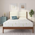 NapQueen King Size, 10 Inch Anula Green Tea Infused Memory Foam Mattress, Bed in a Box, CertiPUR-US Certified Mattress