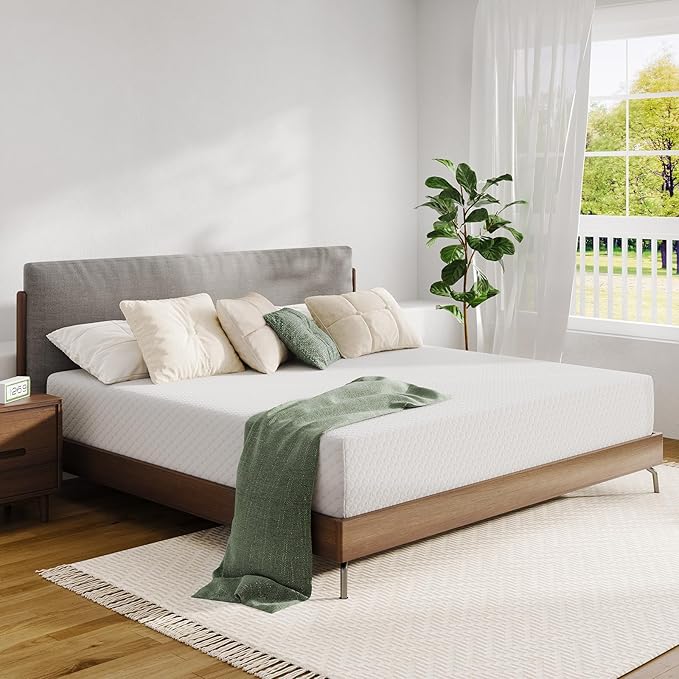 Novilla Full Mattress, 12 Inch Full Size Memory Foam Mattress with Comfort Foam for Pressure Relief & Cool Fresh Sleep,Removable Washable Cover, Medium Firm