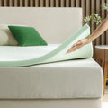 ZINUS 1.5 Inch Green Tea Memory Foam Mattress Topper, Smaller, More Convenient WonderBox Packaging, Pressure-Relieving Layers, CertiPUR-US Certified, Twin
