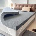 Airensky 2 Inch Memory Foam Mattress Topper, Cooling Gel Infused High Density King (76"x80") Topper with Removable Skin-Friendly Cover, Bed Topper for Pressure Relief Back Pain, CertiPUR-US Certified