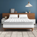 Vesgantti Mattress Full Size 8 Inch, Fiberglass-Free | Cool Sleep Hybrid Double Mattress in a Box - Memory Foam & Pocket Springs, Ergonomic Design, Pressure Relief, Medium Firm Feel, 54"×75"×8"