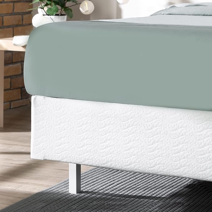 ZINUS 7 Inch Full Metal Smart Box Spring with Quick Assembly, Mattress Foundation, Strong Metal Frame, Easy Assembly