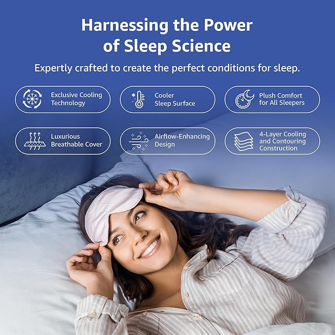 ROOST SLEEP Memory Foam Mattress, 14-Inch Twin XL – Cool Cloud Gel Foam Bed for Extra Length Comfort – Pressure-Relieving and Cooling Mattress for Restful Sleep