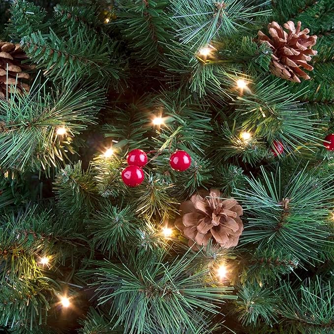 Dazzle Bright Christmas Mini String Lights, 60FT 300 Count Incandescent Waterproof Fairy Lights Plug in, Connectable Christmas Decorations for Indoor Outdoor Home Party Garden Yard, Warm White