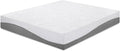 PrimaSleep Twin Mattress, 10 Inch Gel Memory Foam Mattress, Gel Infused for Comfort and Pressure Relief, CertiPUR-US Certified, Bed-in-a-Box, Medium Firm, Grey, Twin Size