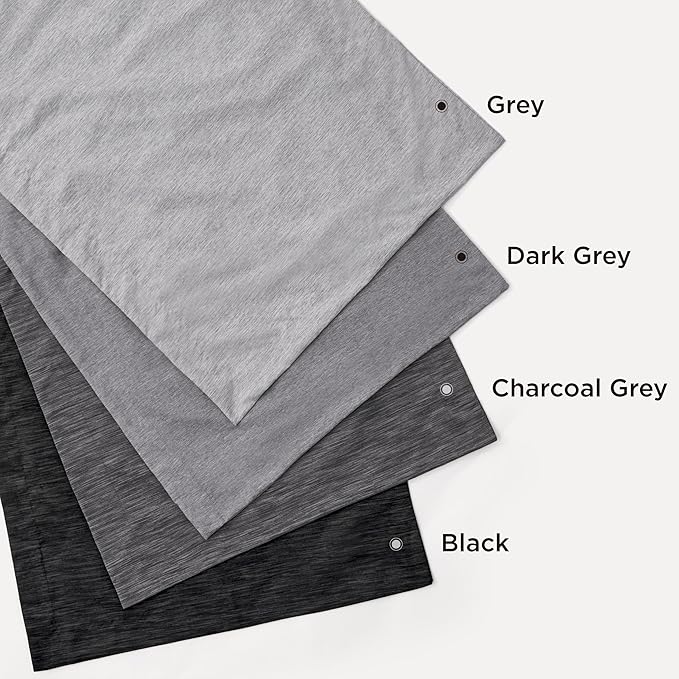 Bedsure King Size Comforter Set - Grey Soft Bedding for All Seasons, Cationic Dyed Bed Set, 3 Pieces, 1 King Size Comforter (104"x90") and 2 Pillow Shams (20"x36"+2")
