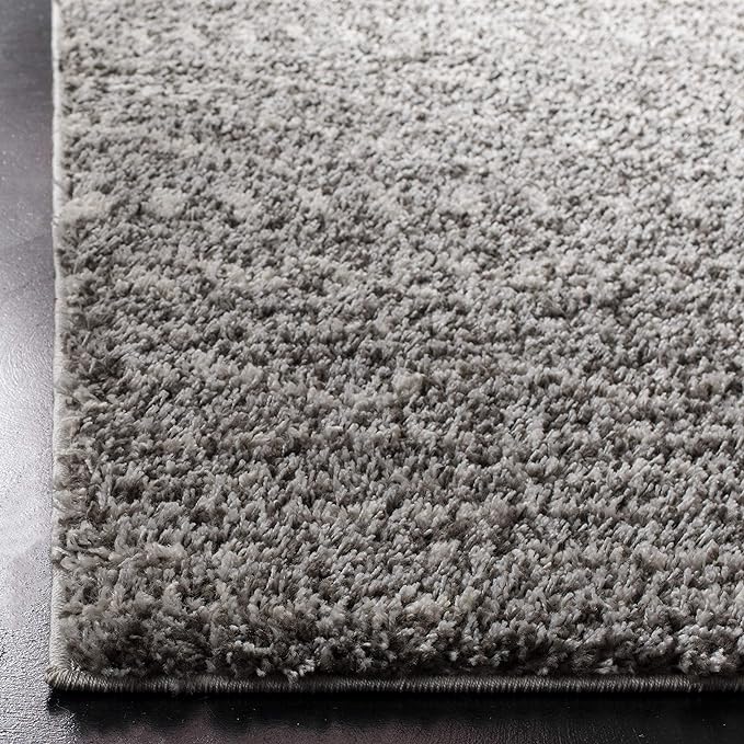 SAFAVIEH Arizona Shag Collection Runner - 2'6" x 14', Brown & Ivory, Moroccan Design, Non-Shedding & Easy Care, 1.6-inch Thick, Ideal for The Living Room, Dining, Bedroom (ASG741B)