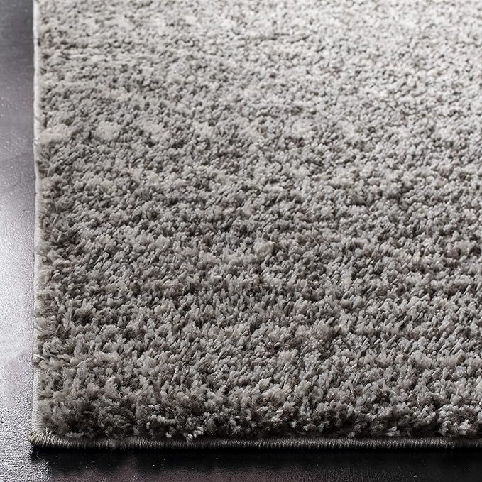 SAFAVIEH Arizona Shag Collection Runner Rug - 2'3" x 8', Brown & Ivory, Moroccan Design, Non-Shedding & Easy Care, 1.6-inch Thick Ideal for High Traffic Areas in Living Room, Bedroom (ASG741B)